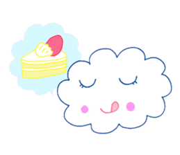 moku moku kumokosan sticker #2632163