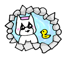 Daily daughter "Hyi chan" in "Hippo" sticker #2632837