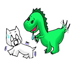 Daily daughter "Hyi chan" in "Hippo" sticker #2632846