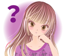 Pretty Girl picture book 3 sticker #2632899