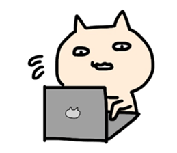 Cat comes fueled me.2 sticker #2632983