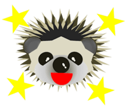 Stickers of the hedgehog. sticker #2633449