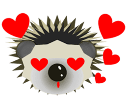 Stickers of the hedgehog. sticker #2633453