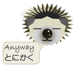 Stickers of the hedgehog. sticker #2633474
