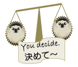 Stickers of the hedgehog. sticker #2633486