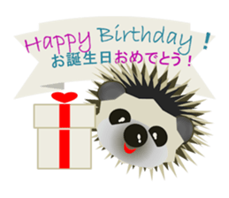 Stickers of the hedgehog. sticker #2633488