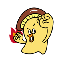 Shiitakeman 1 sticker #2633741