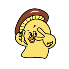 Shiitakeman 1 sticker #2633749