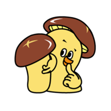 Shiitakeman 1 sticker #2633755