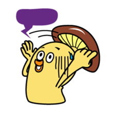 Shiitakeman 1 sticker #2633763