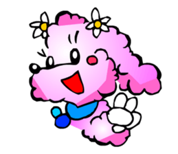 Poodle the Dog sticker #2634723