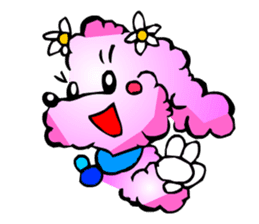 Poodle the Dog sticker #2634723