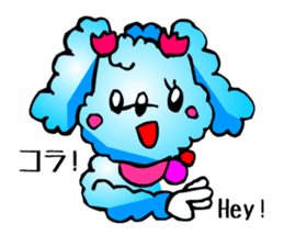 Poodle the Dog sticker #2634724