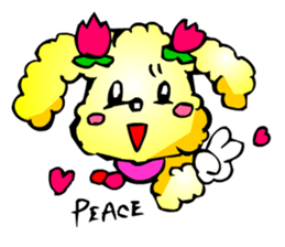 Poodle the Dog sticker #2634727