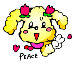 Poodle the Dog sticker #2634727