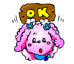 Poodle the Dog sticker #2634729