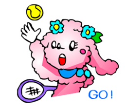 Poodle the Dog sticker #2634731