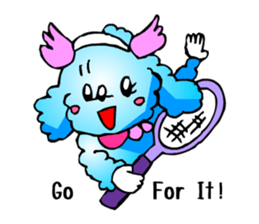 Poodle the Dog sticker #2634732