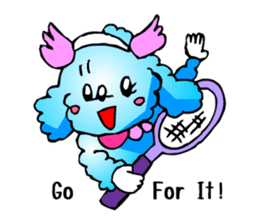 Poodle the Dog sticker #2634732