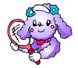 Poodle the Dog sticker #2634733
