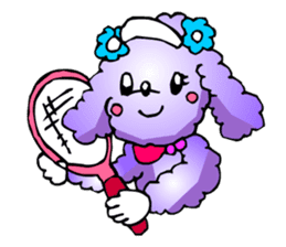 Poodle the Dog sticker #2634733