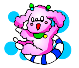 Poodle the Dog sticker #2634735