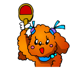 Poodle the Dog sticker #2634736