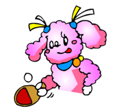 Poodle the Dog sticker #2634737