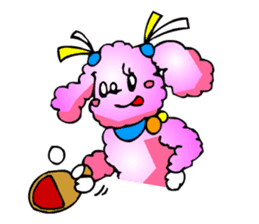 Poodle the Dog sticker #2634737