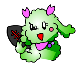 Poodle the Dog sticker #2634739