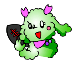 Poodle the Dog sticker #2634739