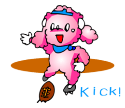 Poodle the Dog sticker #2634740