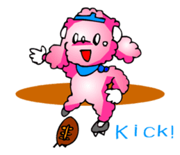 Poodle the Dog sticker #2634740