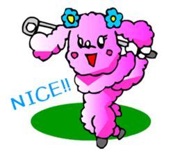 Poodle the Dog sticker #2634744