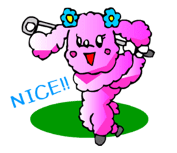 Poodle the Dog sticker #2634744
