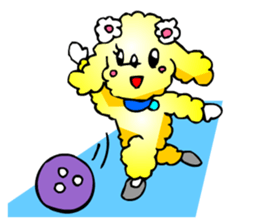 Poodle the Dog sticker #2634747