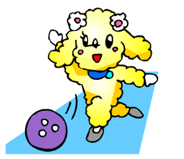 Poodle the Dog sticker #2634747