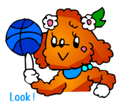 Poodle the Dog sticker #2634749