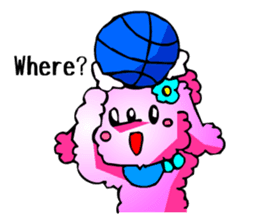 Poodle the Dog sticker #2634750