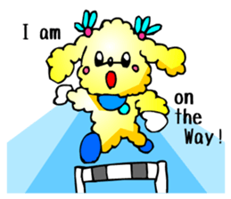 Poodle the Dog sticker #2634751