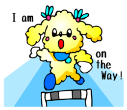 Poodle the Dog sticker #2634751