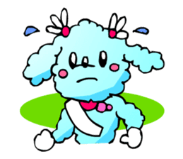 Poodle the Dog sticker #2634754
