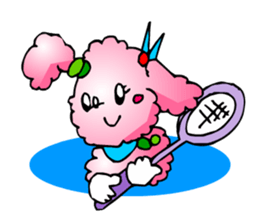 Poodle the Dog sticker #2634755