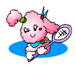 Poodle the Dog sticker #2634755