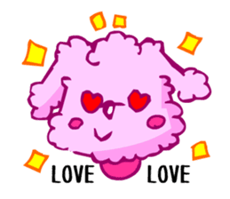 Poodle the Dog sticker #2634760