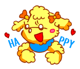 Poodle the Dog sticker #2634761