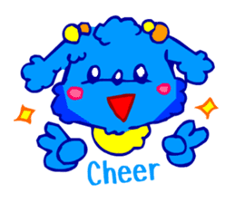 Poodle the Dog sticker #2634762