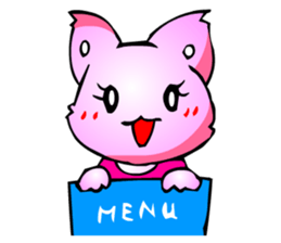 Comical Pet Cats (Digging and Response) sticker #2634891