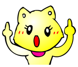 Comical Pet Cats (Digging and Response) sticker #2634923