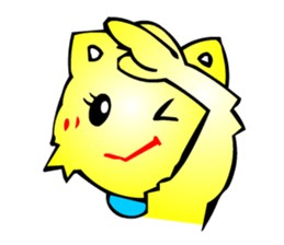 Comical Pet Cats (Digging and Response) sticker #2634930